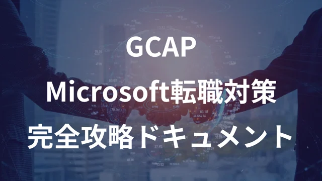 Microsoft転職対策ドキュメントの公開版紹介画像